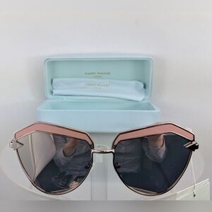 NWOT Karen Walker Sunglasses JACINTO Rose Pink Frame w/ Case & Cloth
